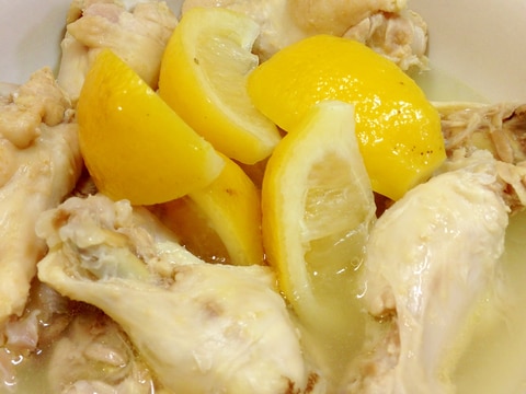 材料4つ!簡単!手羽元の塩レモン煮